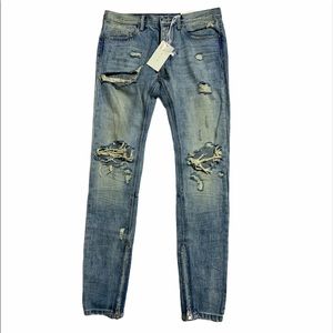 NEW! Vintage ripped skinny jeans